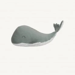 Little Dutch - Large Cuddle Toy Whale Mint 35 Cm Sale