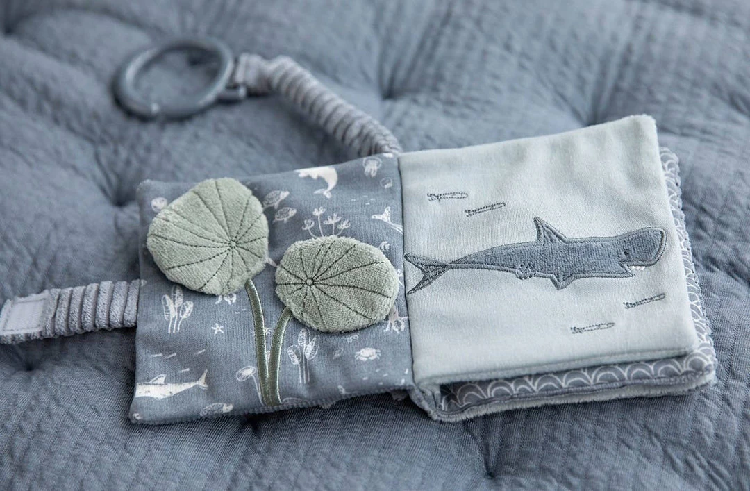 Little Dutch - Stroller Activity Booklet Ocean Blue Sale