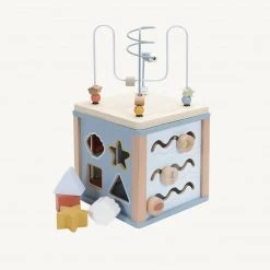 Little Dutch - Wooden Activity Cube Ocean Activity Toys