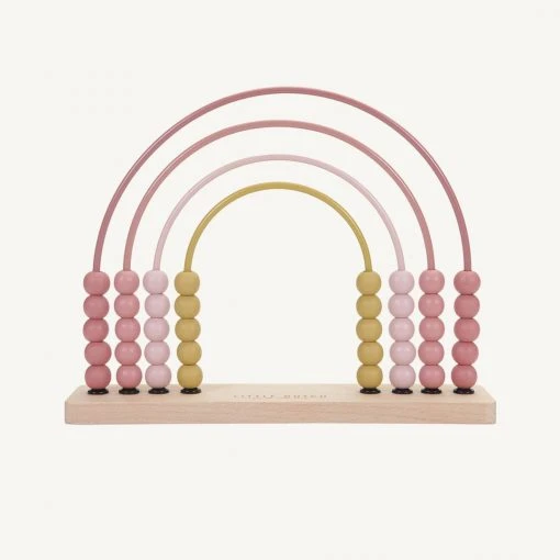 Little Dutch - Rainbow Abacus In Pink
