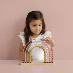 Little Dutch - Rainbow Abacus In Pink