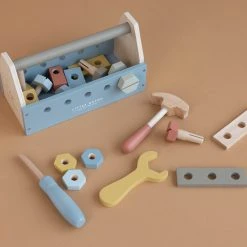 Little Dutch - Wooden Toolbox Pretend Play