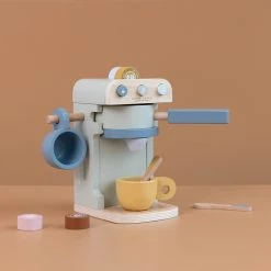Little Dutch - Wooden Coffee Machine Pretend Play
