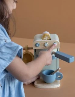 Little Dutch - Wooden Coffee Machine Pretend Play