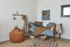 OYOY - Leopard Rug In Camel Rugs, Cushions & Wall Hangings