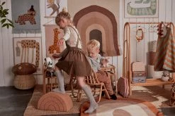 OYOY - Leopard Wallhanger Dust Blue