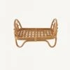 OYOY - Rainbow Rattan Dolls Bed