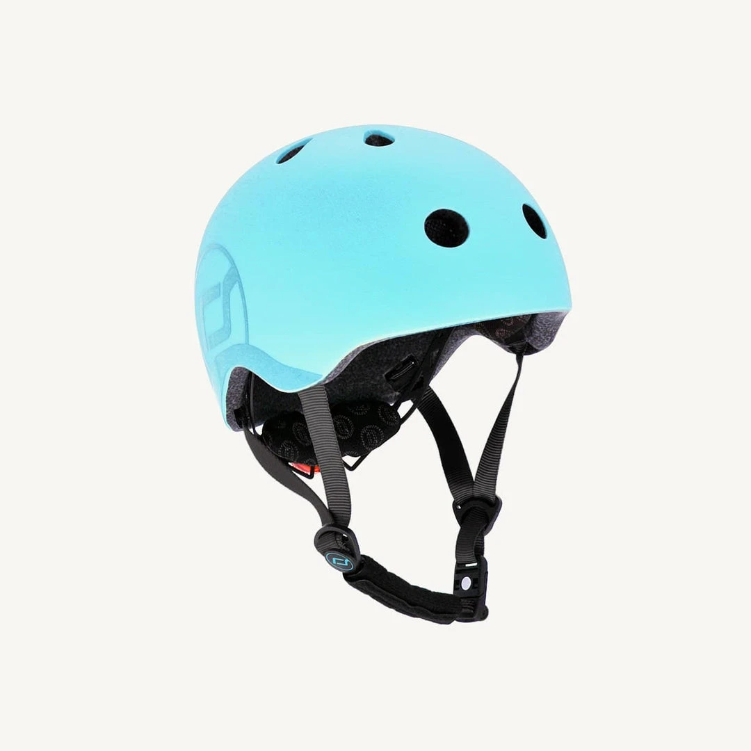 Scoot And Ride Helmet With LED Light S/M - Blueberry 3 Scoot And Ride Helmet With LED Light S/M - Blueberry