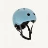 Scoot And Ride Helmet With LED Light S/M - Steel