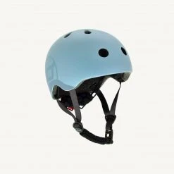 Scoot And Ride Helmet With LED Light S/M - Steel