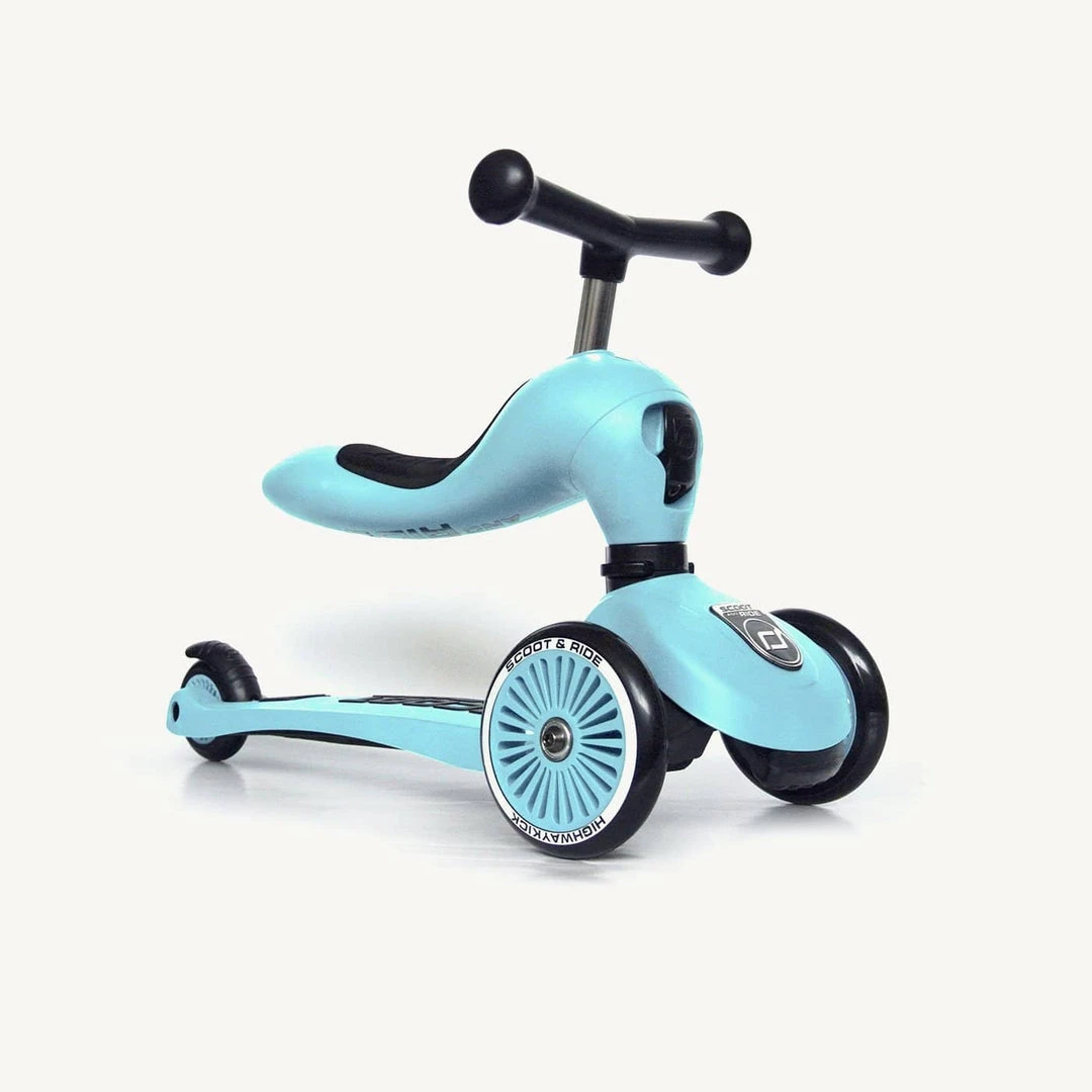 Ride On Toys & Rockers Scoot And Ride 2 In 1 Balance Bike / Scooter - Highwaykick 1 In Blueberry 5 Ride On Toys & Rockers Scoot And Ride 2 In 1 Balance Bike / Scooter - Highwaykick 1 In Blueberry