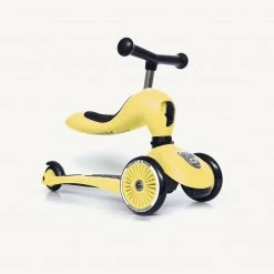 Scoot And Ride 2 In 1 Balance Bike / Scooter - Highwaykick 1 In Lemon Ride On Toys & Rockers