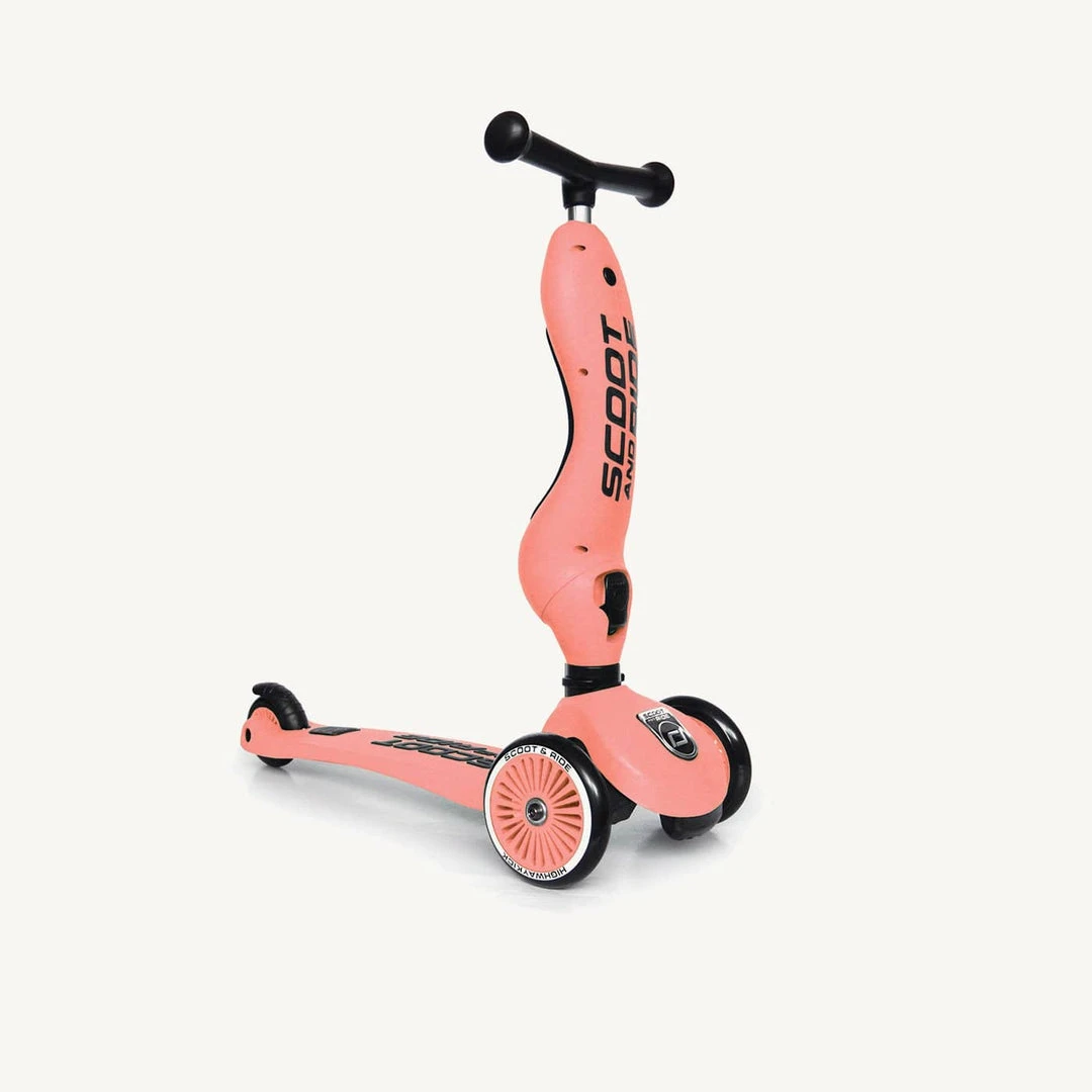 Scoot And Ride 2 In 1 Balance Bike / Scooter - Highwaykick 1 In Peach 8 Scoot And Ride 2 In 1 Balance Bike / Scooter - Highwaykick 1 In Peach