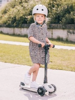 Scoot And Ride Helmet With LED Light S/M - Ash Bikes & Trikes