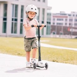 Scoot And Ride Helmet With LED Light S/M - Ash Bikes & Trikes