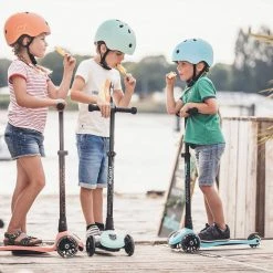 Scoot And Ride Helmet With LED Light S/M - Blueberry