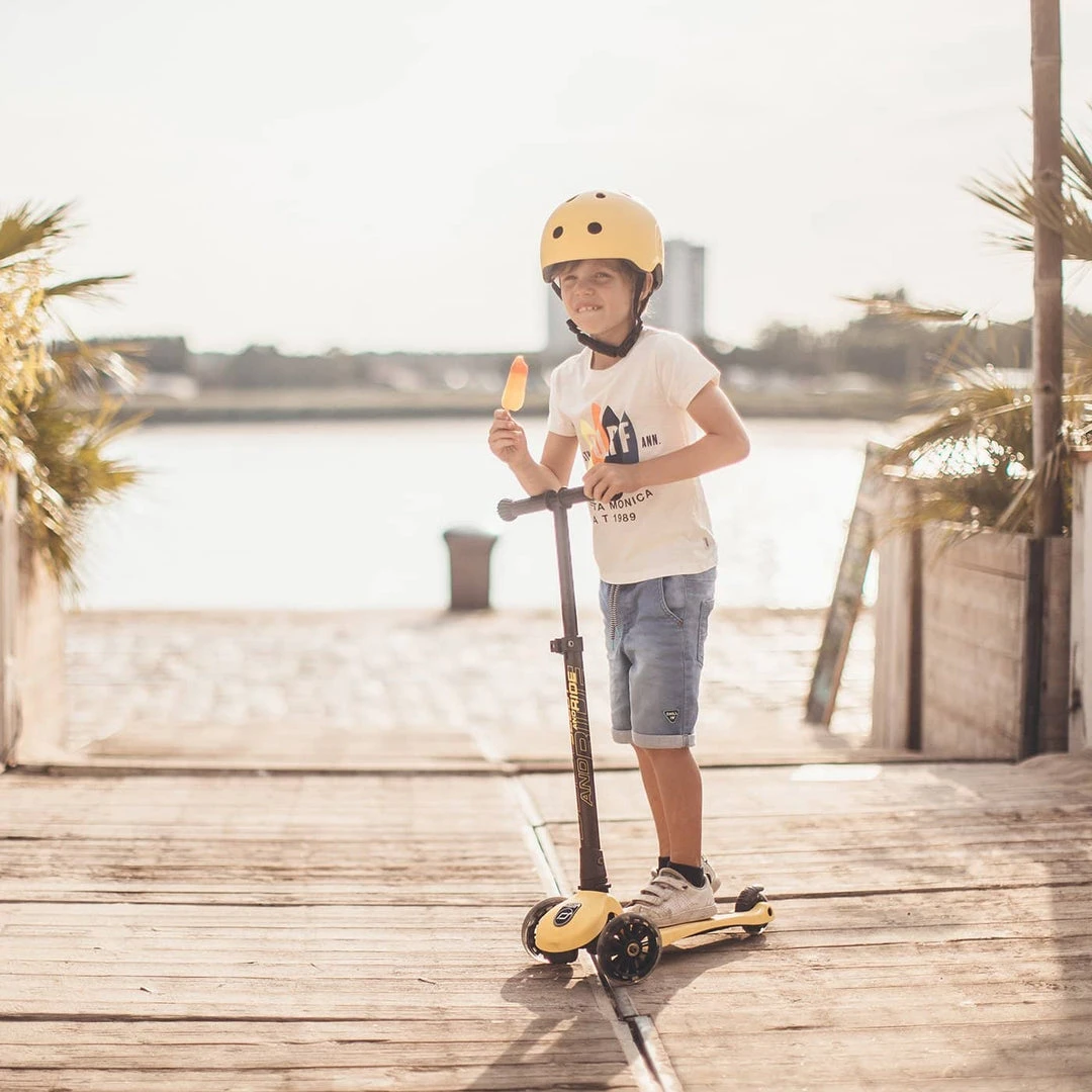 Bikes & Trikes Scoot And Ride Helmet With LED Light S/M - Lemon 5 Bikes & Trikes Scoot And Ride Helmet With LED Light S/M - Lemon