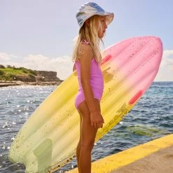 Holiday Shop Sunnylife - Ride With Me Surfboard Pool Float Rainbow Ombre