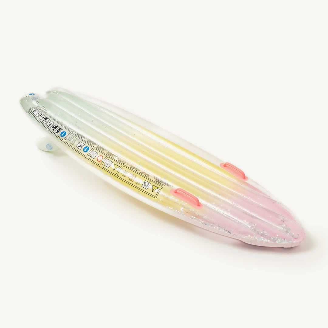 Holiday Shop Sunnylife - Ride With Me Surfboard Pool Float Rainbow Ombre 7 Holiday Shop Sunnylife - Ride With Me Surfboard Pool Float Rainbow Ombre