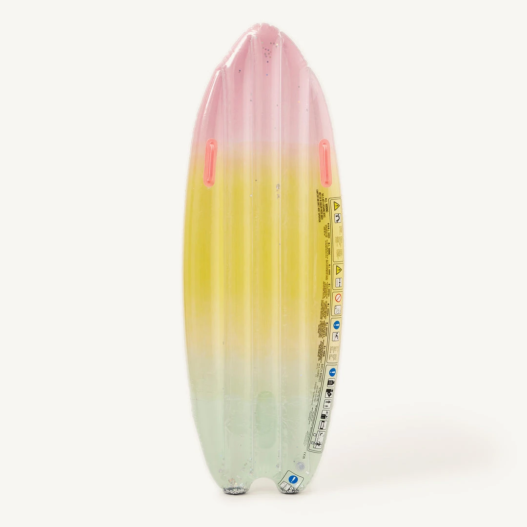 Holiday Shop Sunnylife - Ride With Me Surfboard Pool Float Rainbow Ombre 3 Holiday Shop Sunnylife - Ride With Me Surfboard Pool Float Rainbow Ombre