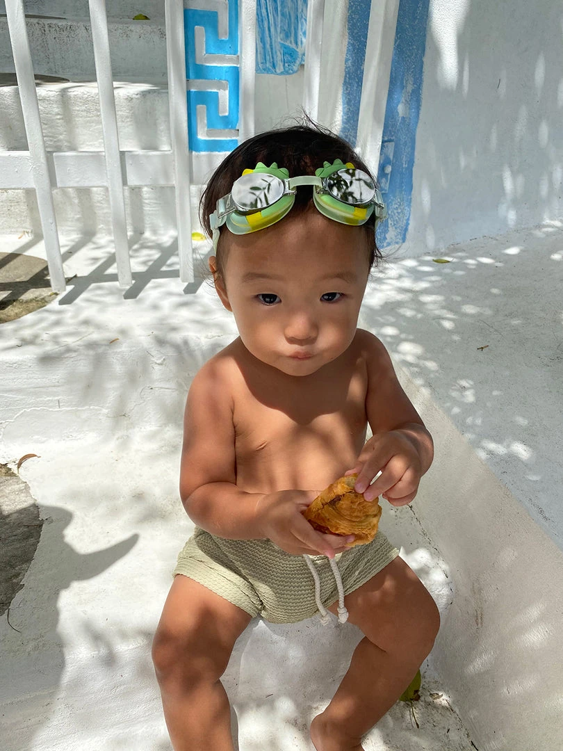 Sunnylife - Mini Swim Goggles Monty The Monster 5 Sunnylife - Mini Swim Goggles Monty The Monster