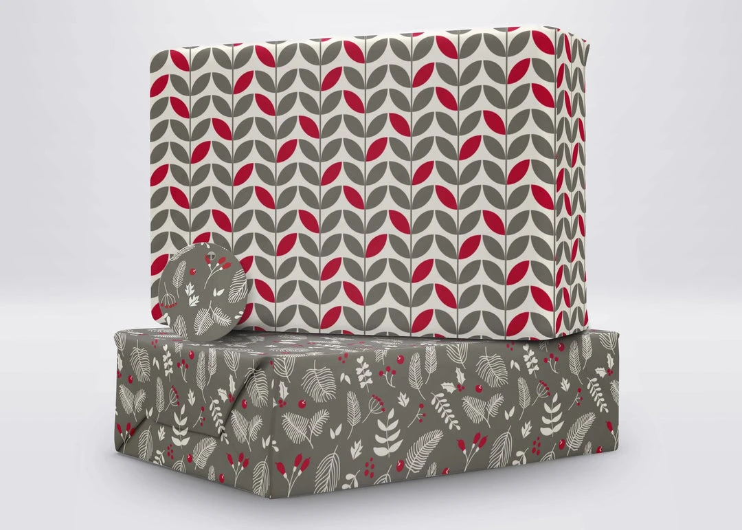The LittleGreen Wrapping Company Scandi Christmas Recyclable Wrapping Paper & Tags 11 The LittleGreen Wrapping Company Scandi Christmas Recyclable Wrapping Paper & Tags