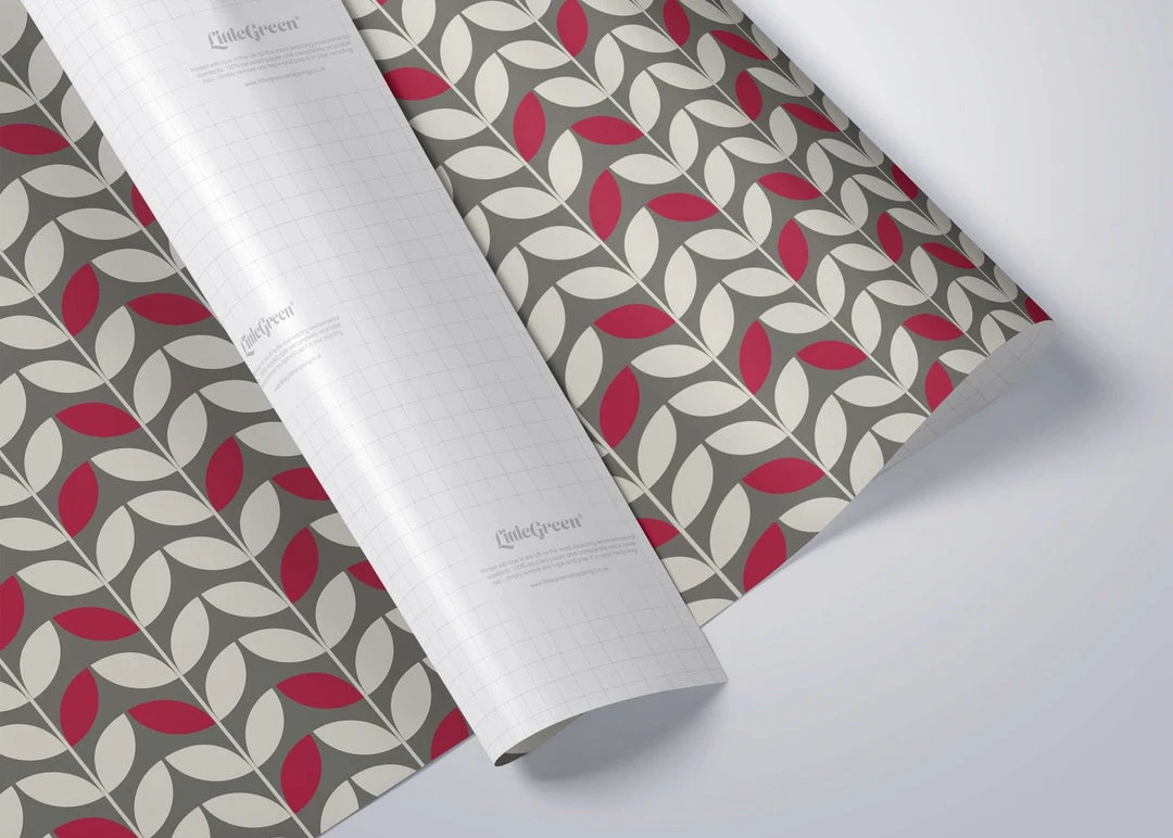 The LittleGreen Wrapping Company Scandi Christmas Recyclable Wrapping Paper & Tags 8 The LittleGreen Wrapping Company Scandi Christmas Recyclable Wrapping Paper & Tags