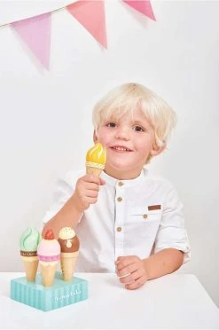 Le Toy Van - Honeybake Wooden Ice Creams Sale