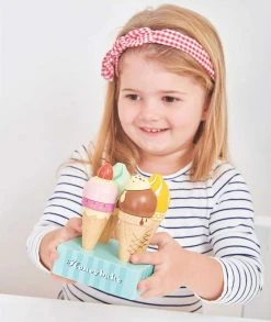 Le Toy Van - Honeybake Wooden Ice Creams Sale