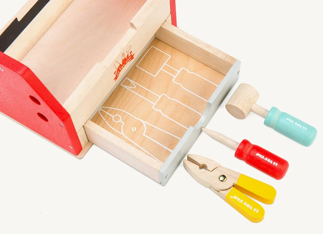 Le Toy Van - Wooden Tool Box Pretend Play 10 Le Toy Van - Wooden Tool Box Pretend Play